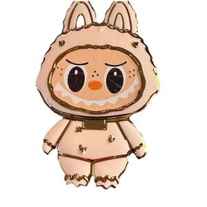 Cute Cartoon Bunny Phone Stand Mirror Foldable 360° Adjustable Phone Holder